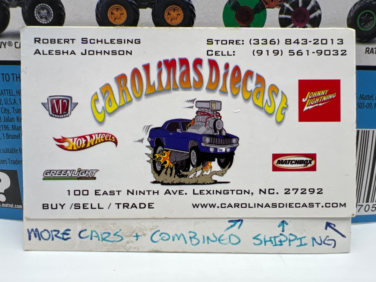 Hot Wheels Monster Trucks Fan Favorites #10 Camaro 50th