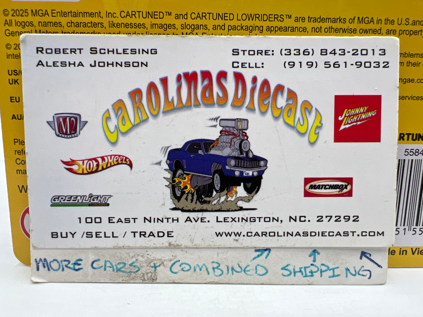 MGA Car Tuned Series 7 #2 2015 Toyota Tundra Orange 182B