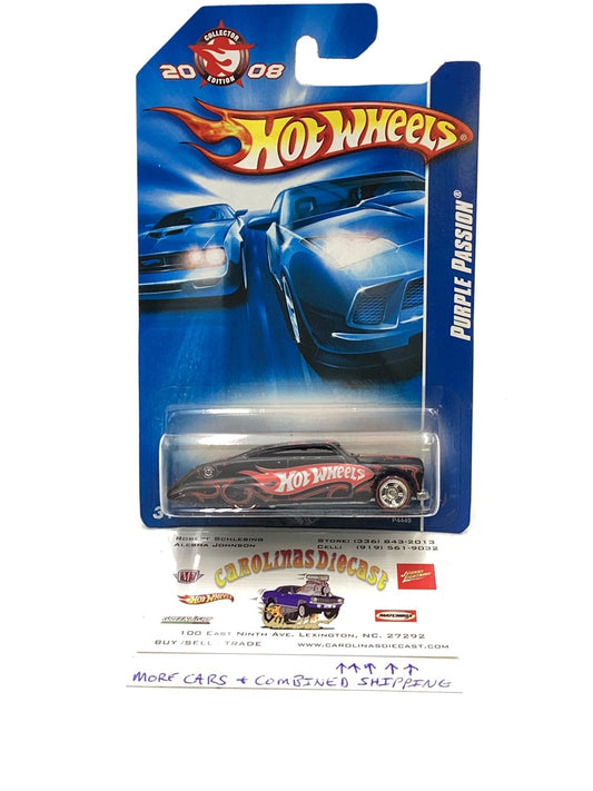 2008 Hot Wheels Collectors Edition Purple Passion with protector