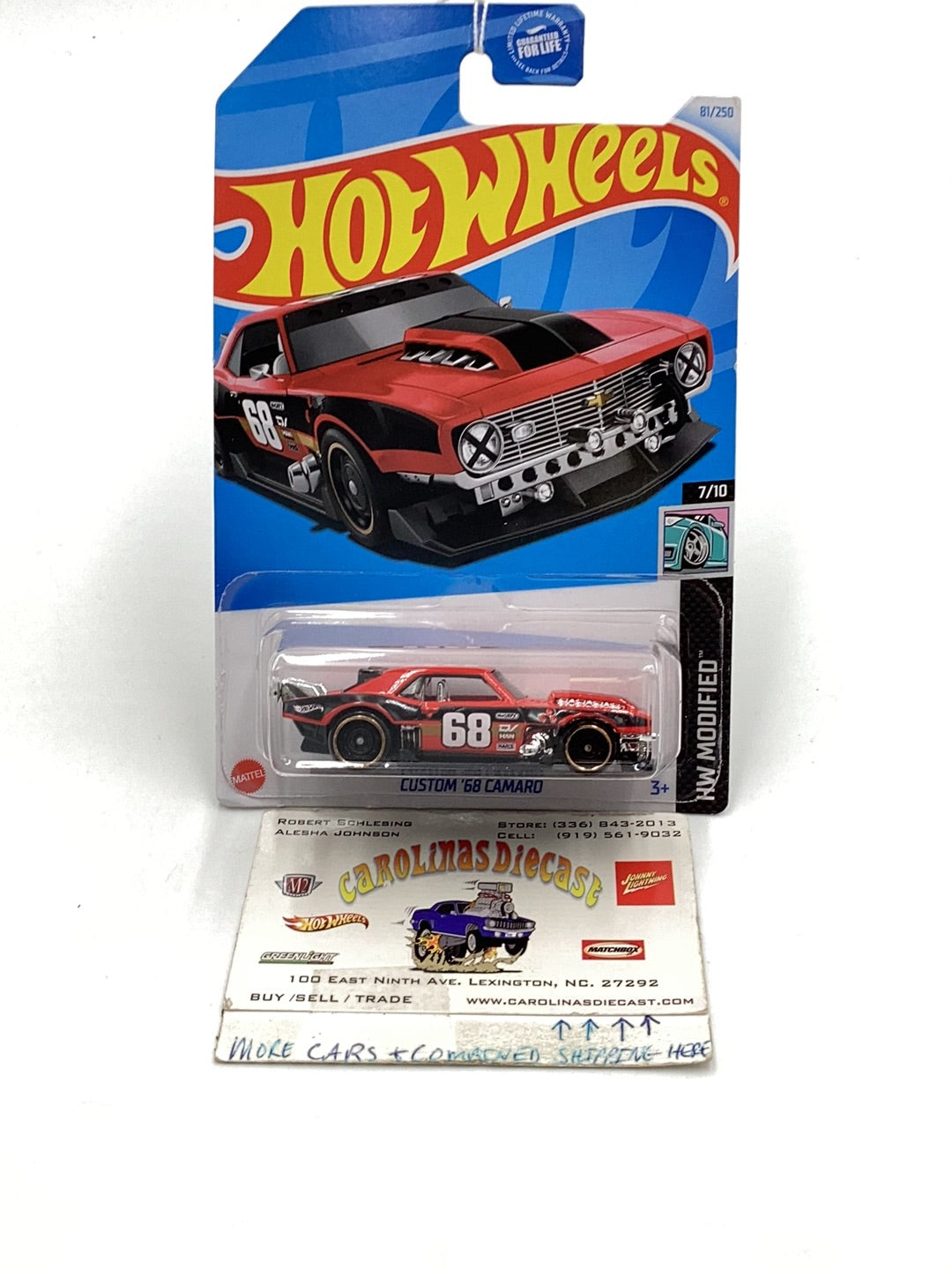 Hot sale Wheels Super Treasure Hunt '68 Camaro