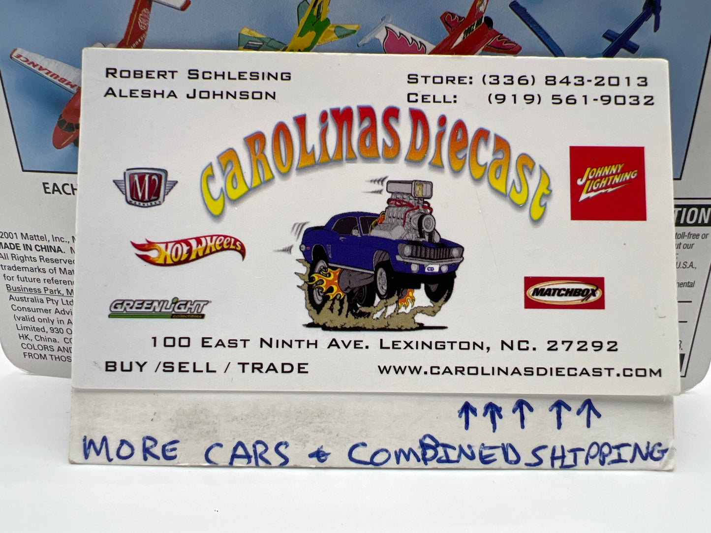 Matchbox Sky Busters Attack Jet MBAF Tiger Stripe WW7