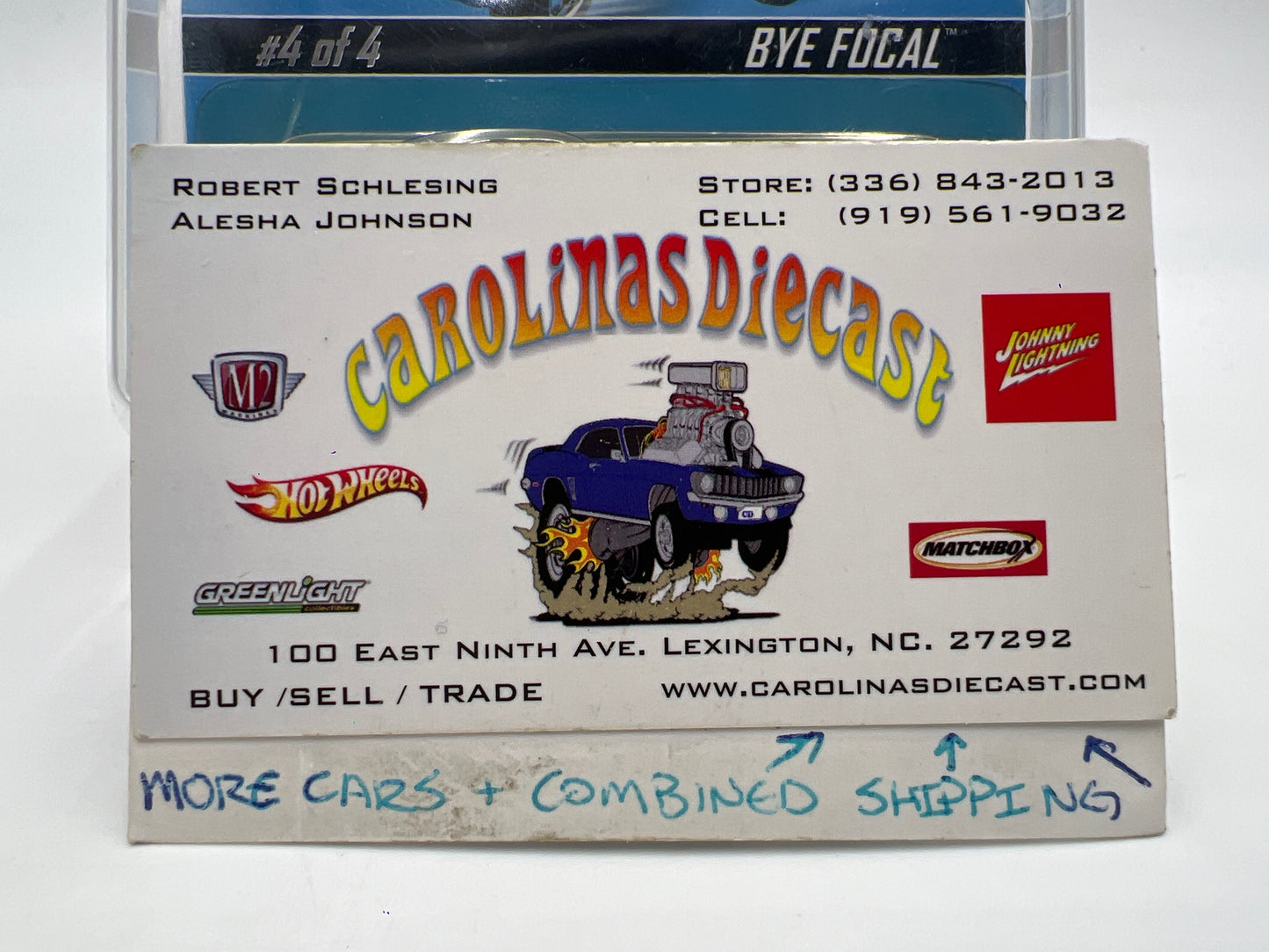 2003 Hot Wheels RLC Super Chromes #4 3411/12500 Bye Focal W/Protector