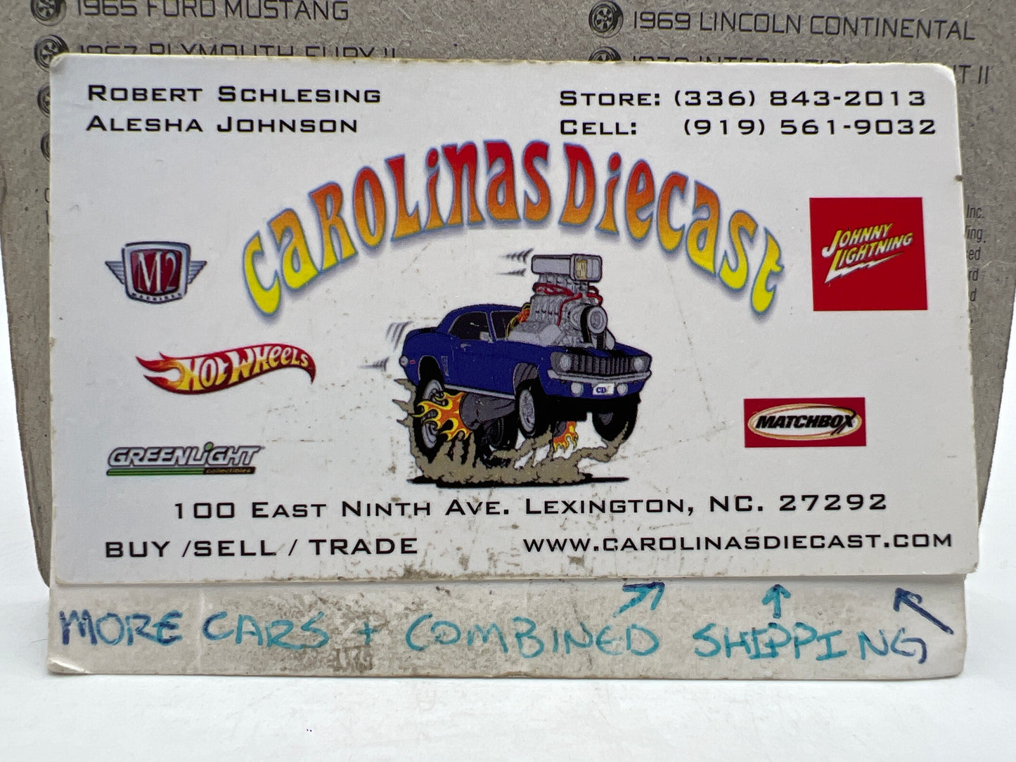 Johnny Lightning Small Card 1965 VW Transporter Green 216S