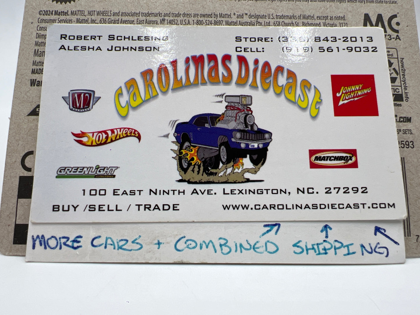 2025 Hot Wheels J Case Then And Now #176 96 Dodge Viper GTS Blue 53C