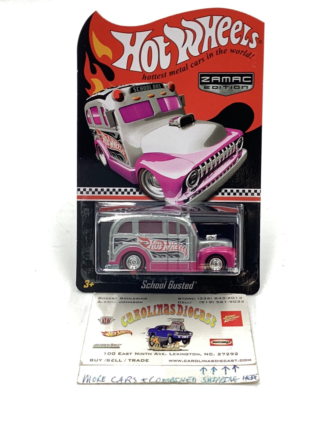 2013 Hot wheels collectors edition Zamac School Busted with
