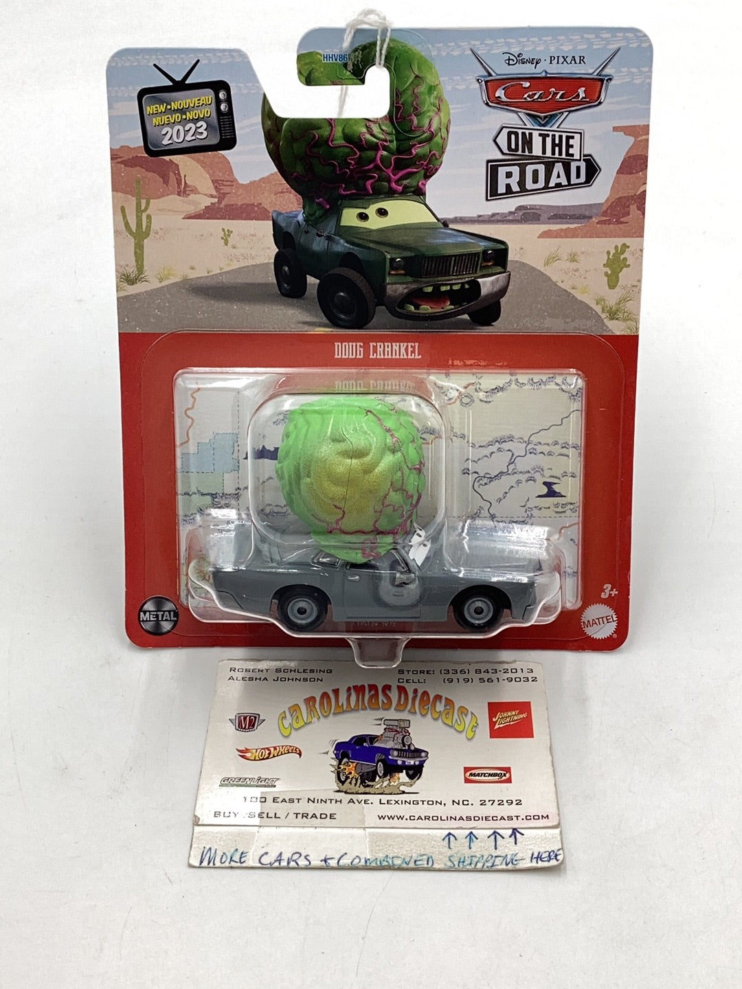 Disney Pixar Cars Doug Crankel 141G – carolinasdiecast