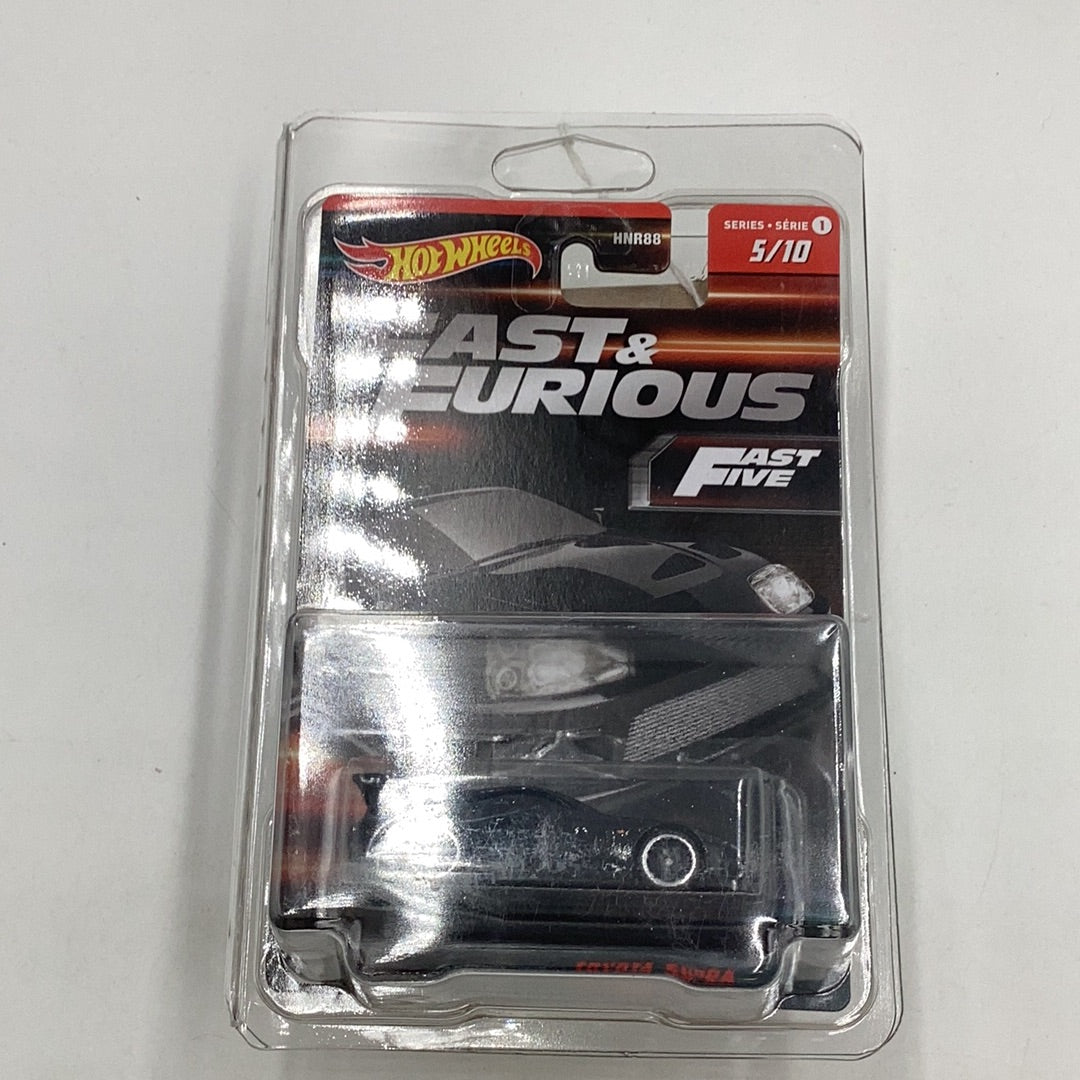 Hot Wheels Fast & Furious Series 1 #5 Toyota Supra with protector
