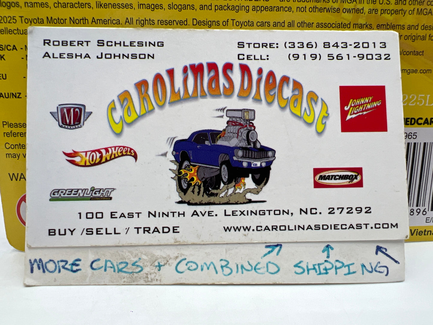 2025 MGA Car Tuned JDM Series 2 #7 71 Toyota Celica GT Black 178P