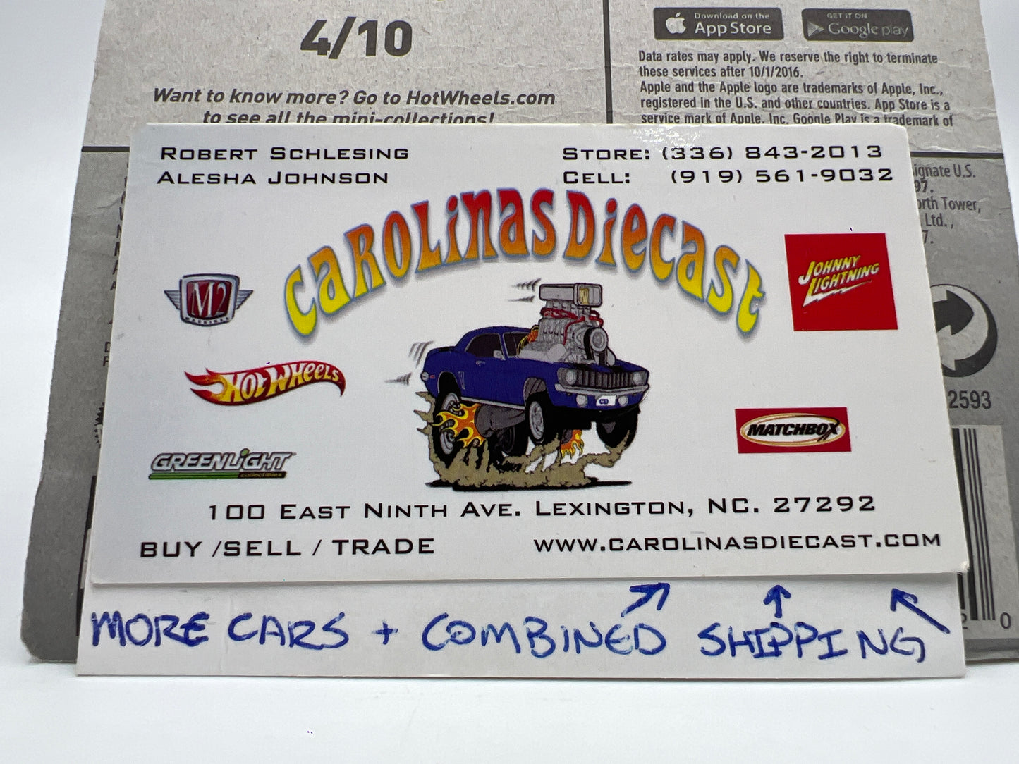 2016 Hot Wheels Night Burnerz Walmart Exclusive Zamac #84 69 Dodge Charger 500 150i