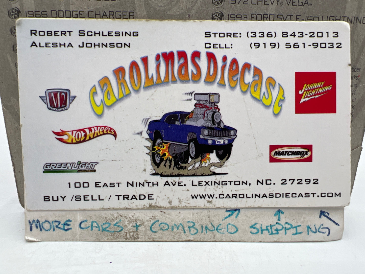 Johnny Lightning Small Card 1957 Chevy Ambulance White 216M