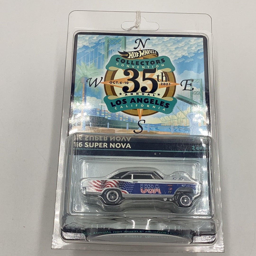 2021 Hot Wheels 35th Annual Collectors Convention ‘66 Super Nova 05453/06200