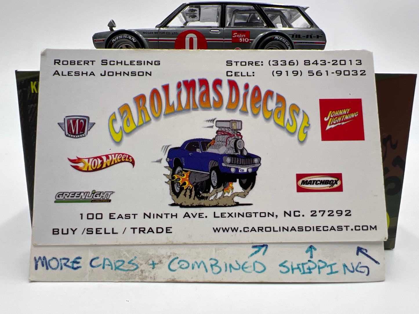 Mini GT Kaido House #164 CHASE Datsun Kaido 510 Wagon OG Flow Yellow