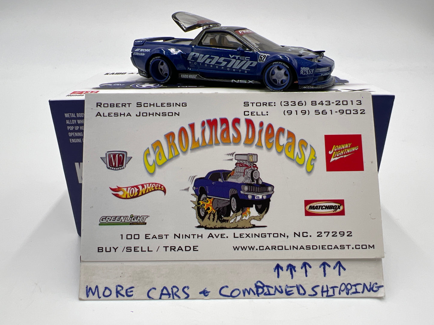 Mini GT x Kaido House #137 Honda NSX Evasive V2 Blue