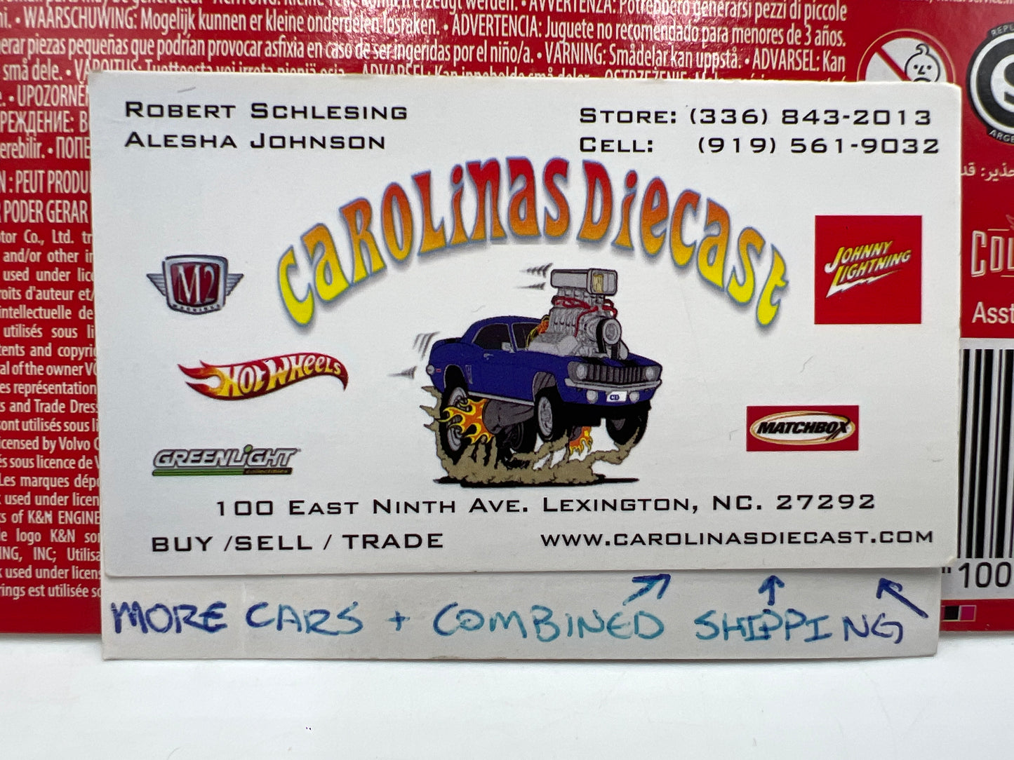 2023 Hot Wheels Pop Culture #2 Eibach Kool Kombi Red/White 262B