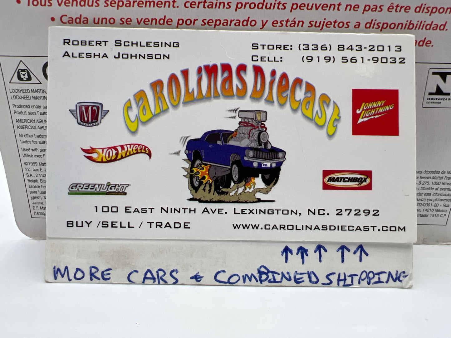 Matchbox Sky Busters Mig-21 Camo International Card WW7