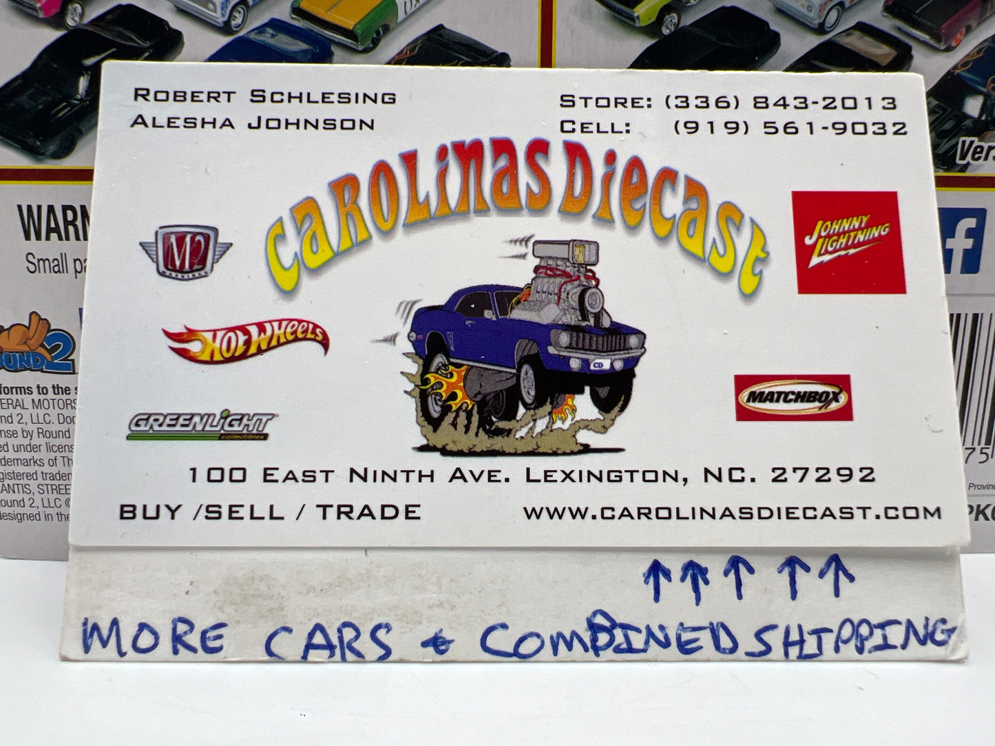 Johnny Lightning Release 3 Gulf 2 Pack 2005 Ford GT & 1970 Ford Mustang Boss 302