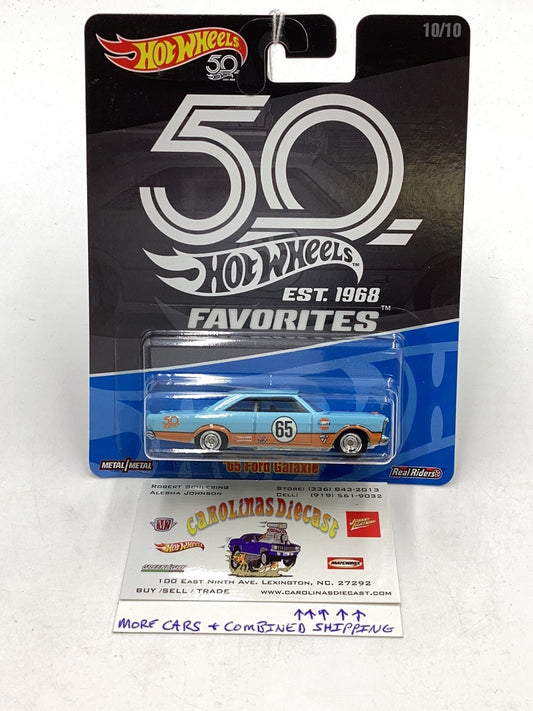 Hot wheels 50th Favorites 10/10 65 Ford Galaxie 245N