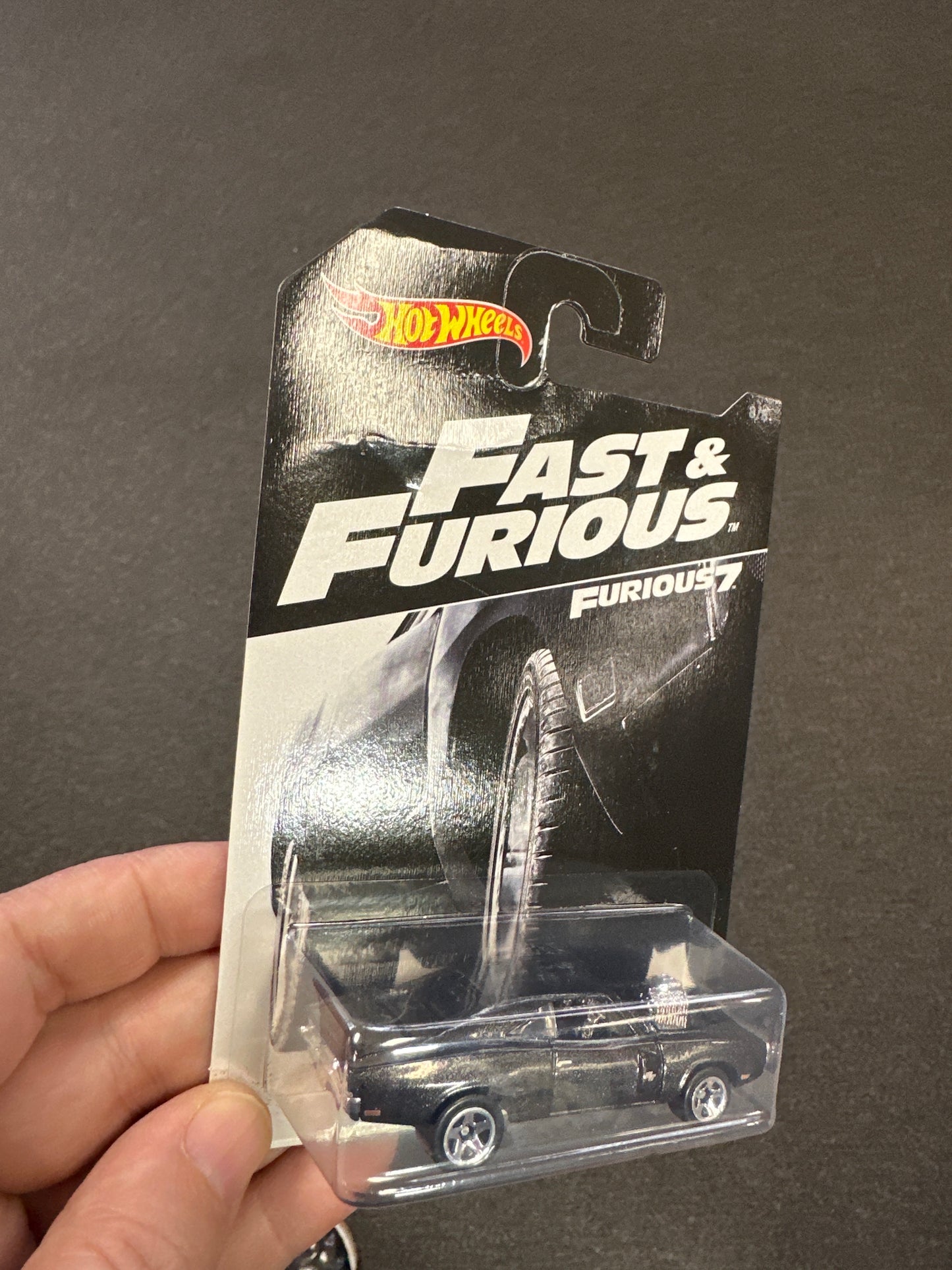 2016 Hot Wheels Fast and Furious #8 70 Dodge Charger R/T Black bad card 69H