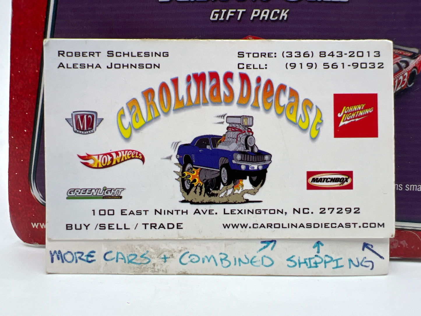 Disney Pixar The World Of Cars 3 Pack Team Shiny Wax Nebekenezer Schmidt & Senior Trax/Shiny Wax 136A