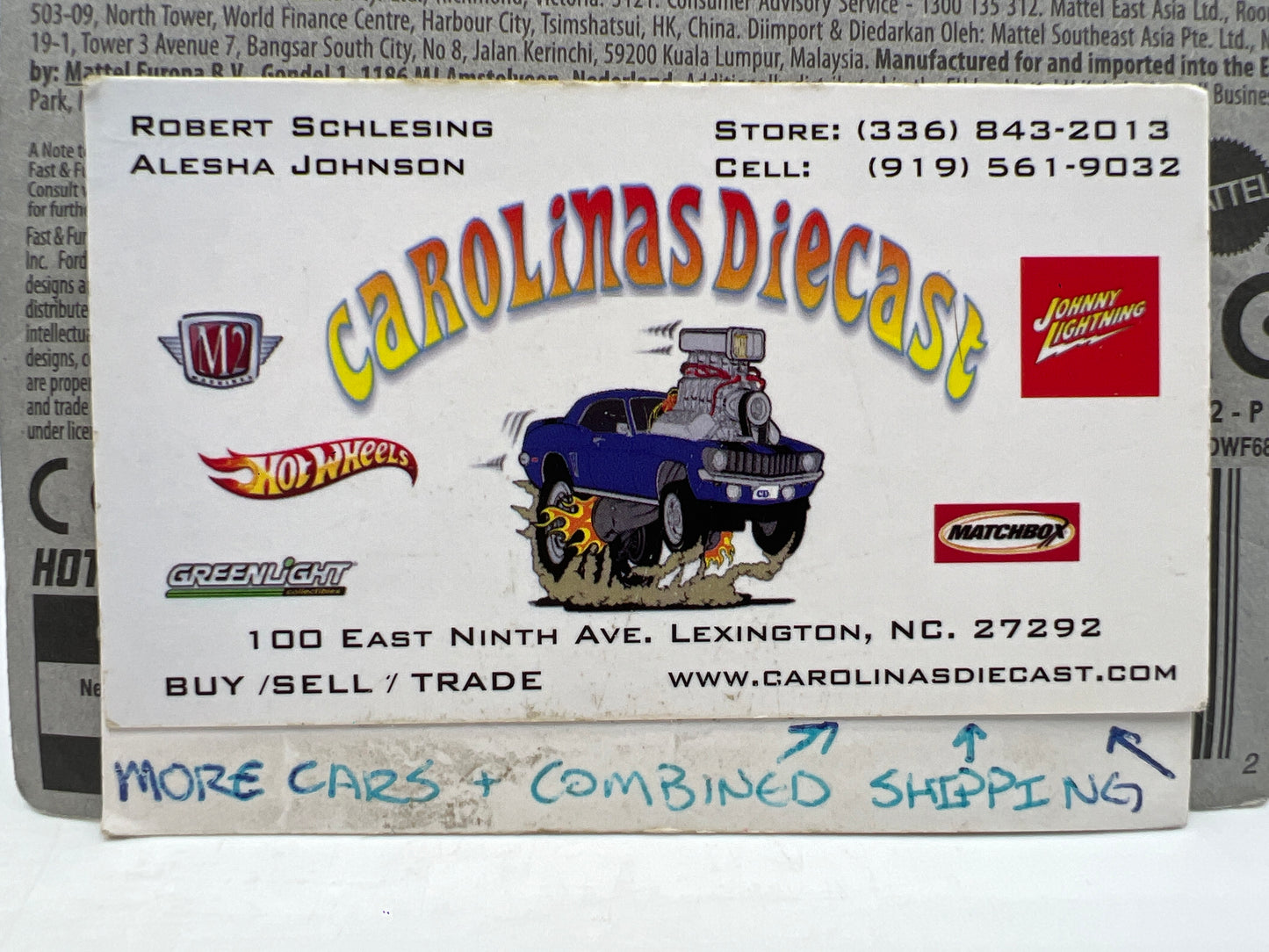 Hot Wheels Fast and Furious #3 70 Plymouth Road Runner Gray 69H