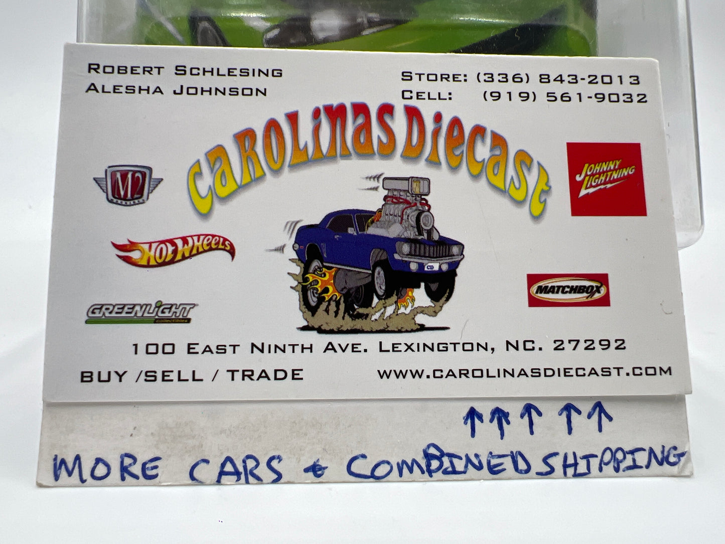 Hot Wheels Fast & Furious Series 1 #1 95 Misubishi Eclipse Green W/Protector