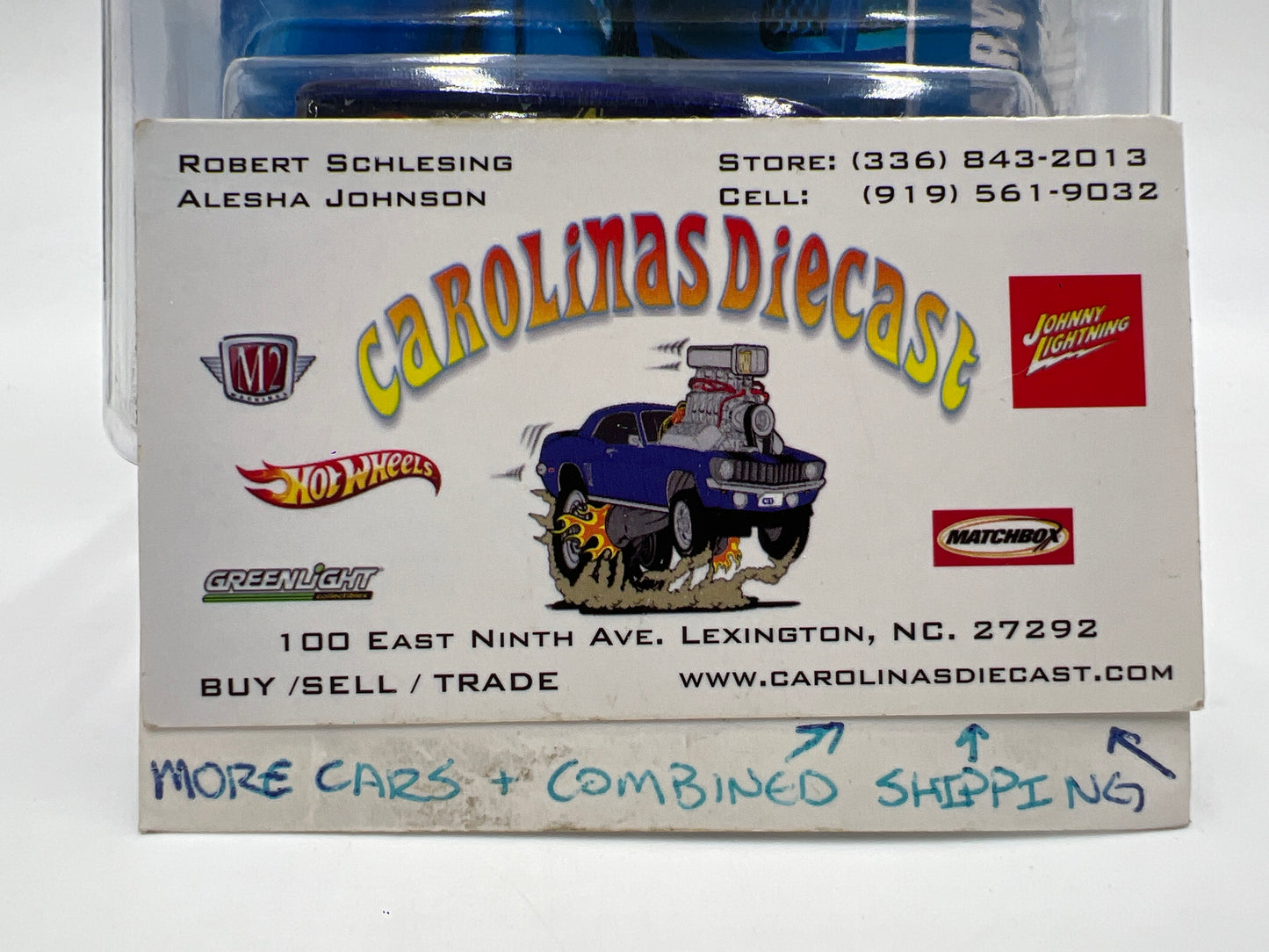 2007 Hot Wheels Online Exclusive Luna Lu Dairy Delivery W/Protector