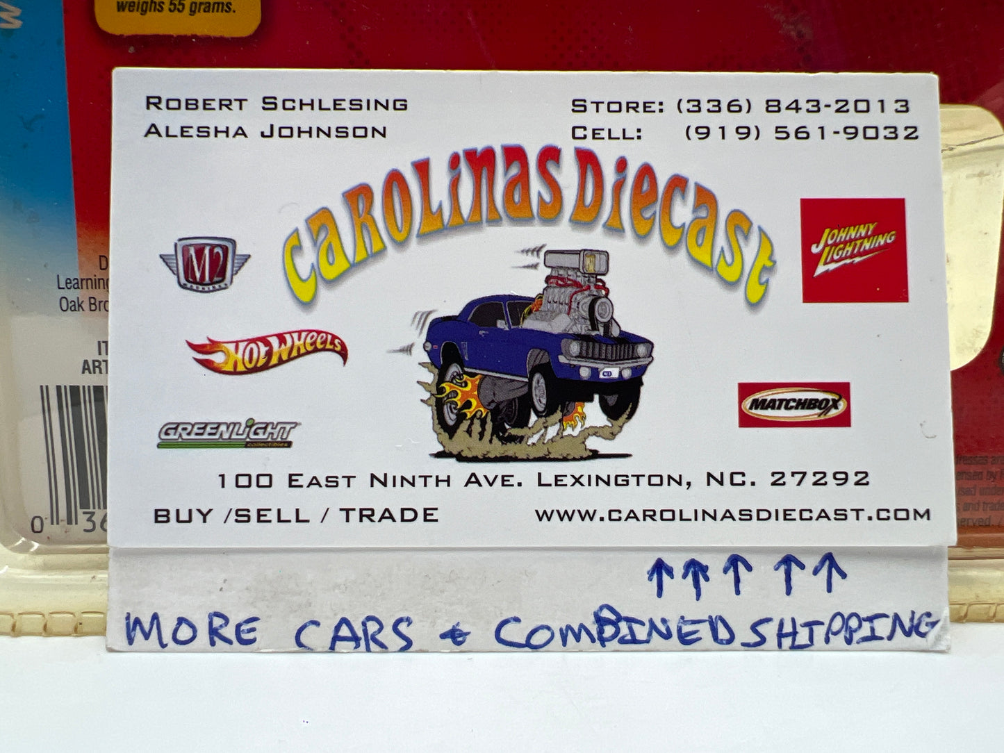 Johnny Lightning Classic Plastic R1 #1 70 Mercury Cyclone Spoiler Red 232C