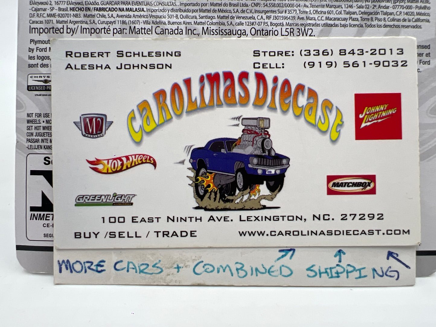 Hot Wheels Premium Waynes Garage #7 57 Chevy Black 244D