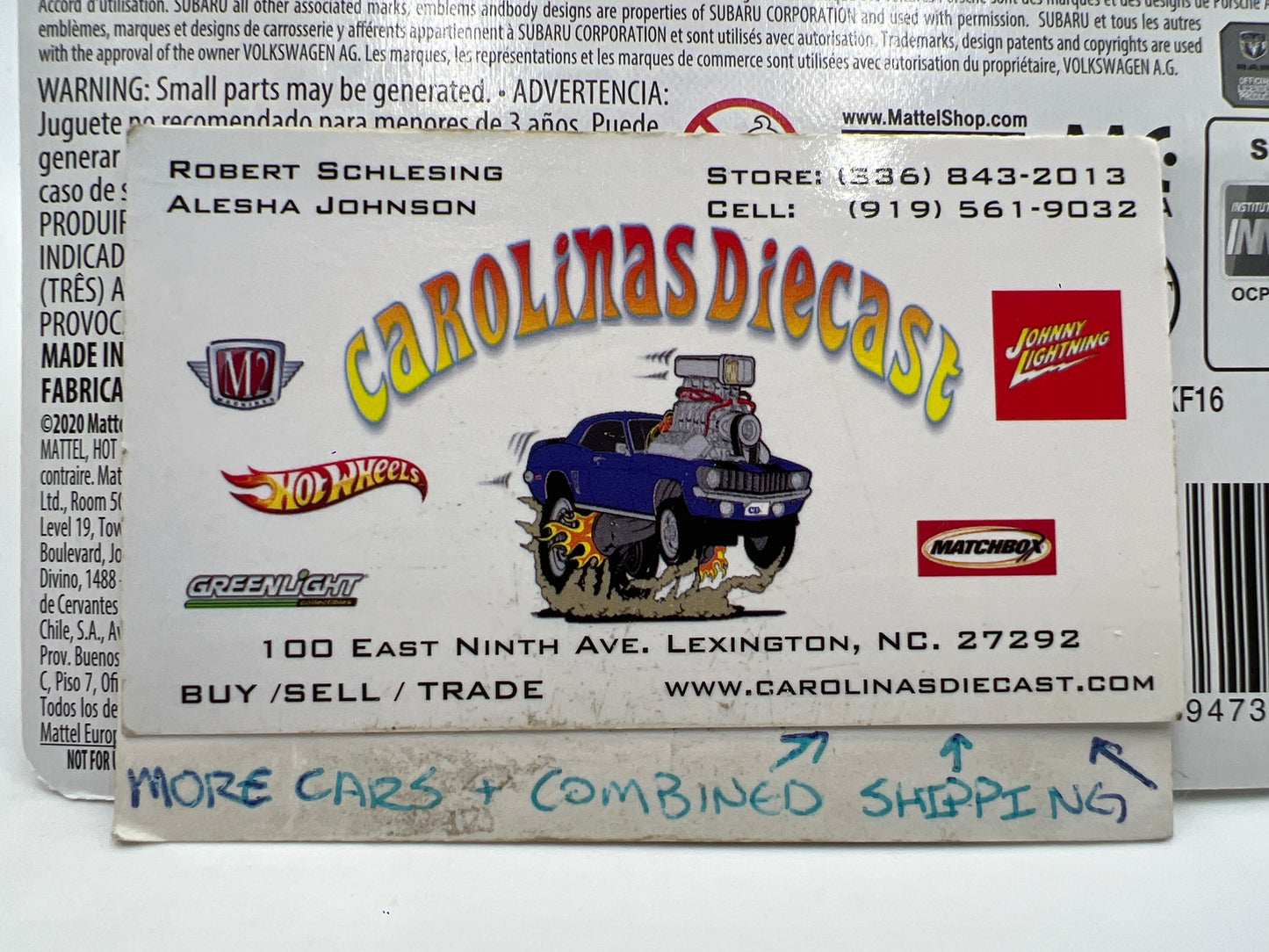 Hot Wheels Premium Boulevard #69 98 Subaru Impreza 22B-STi Version Yellow 260C