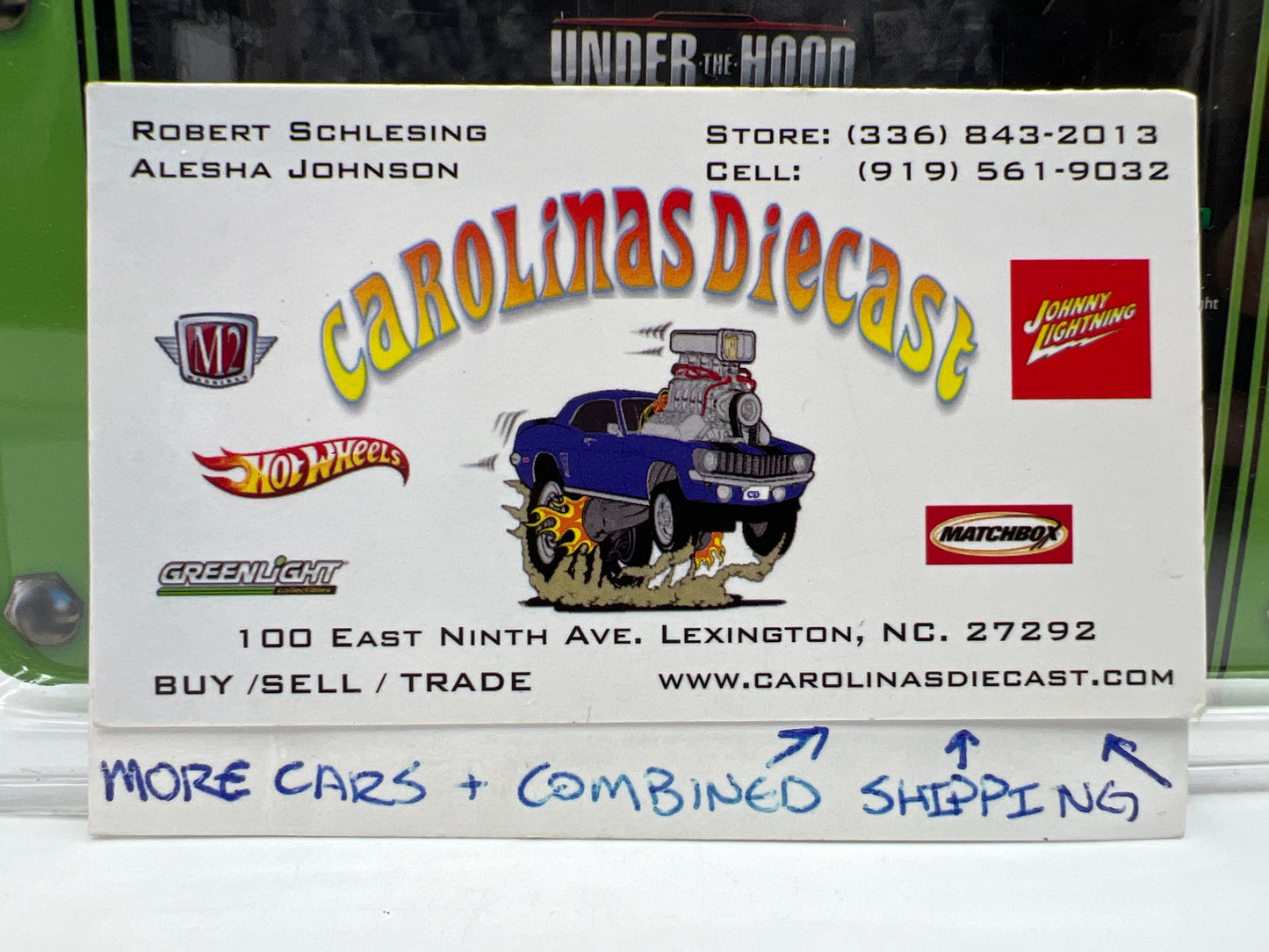 Greenlight Muscle Car Garage Series 6 Custom 1969 Ford Mustang Boss 302 Green/Black 176C