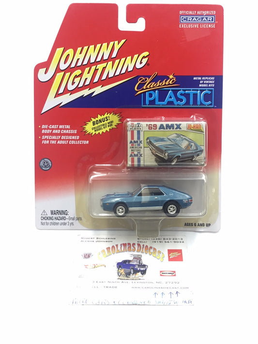Johnny lightning Classic Plastic 69 AMX 210E