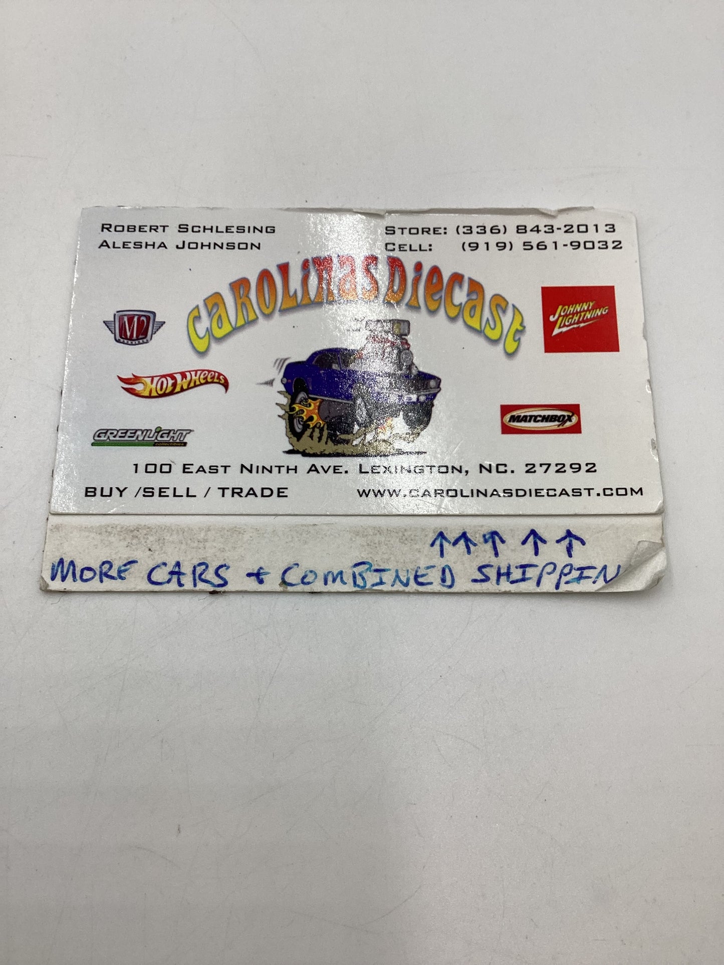 Hot Wheels Blue Card Collector No. 266 59 Cadillac Purple 7SP Chrome Wheels 239F