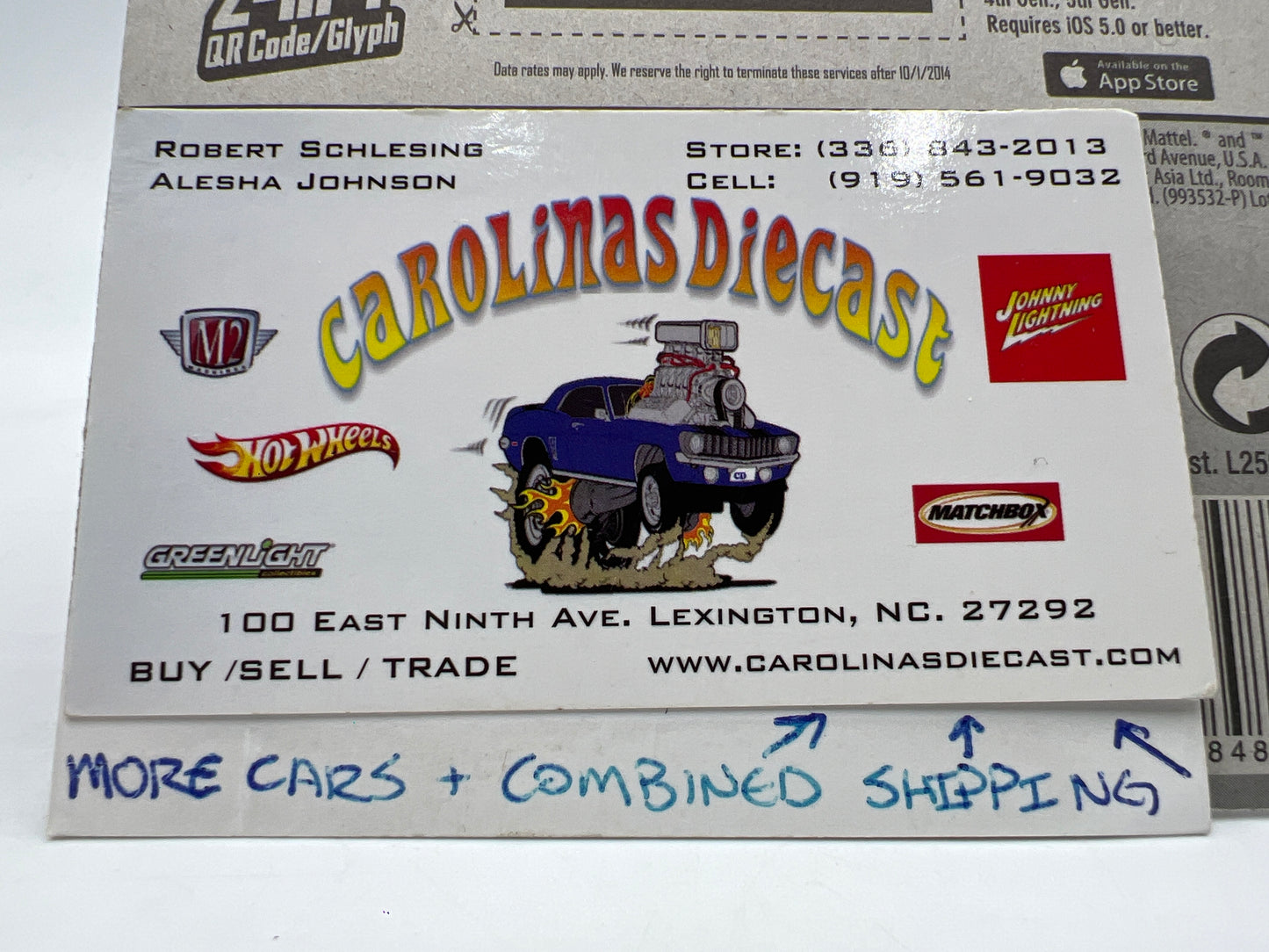 2014 Hot Wheels Walmart Exclusive Zamac 001 #229 14 Copo Camaro 143C