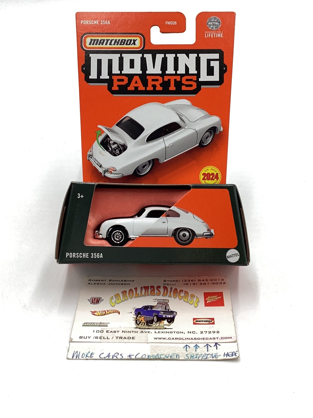 2024 Matchbox Moving Parts Porsche 356A 167K – carolinasdiecast