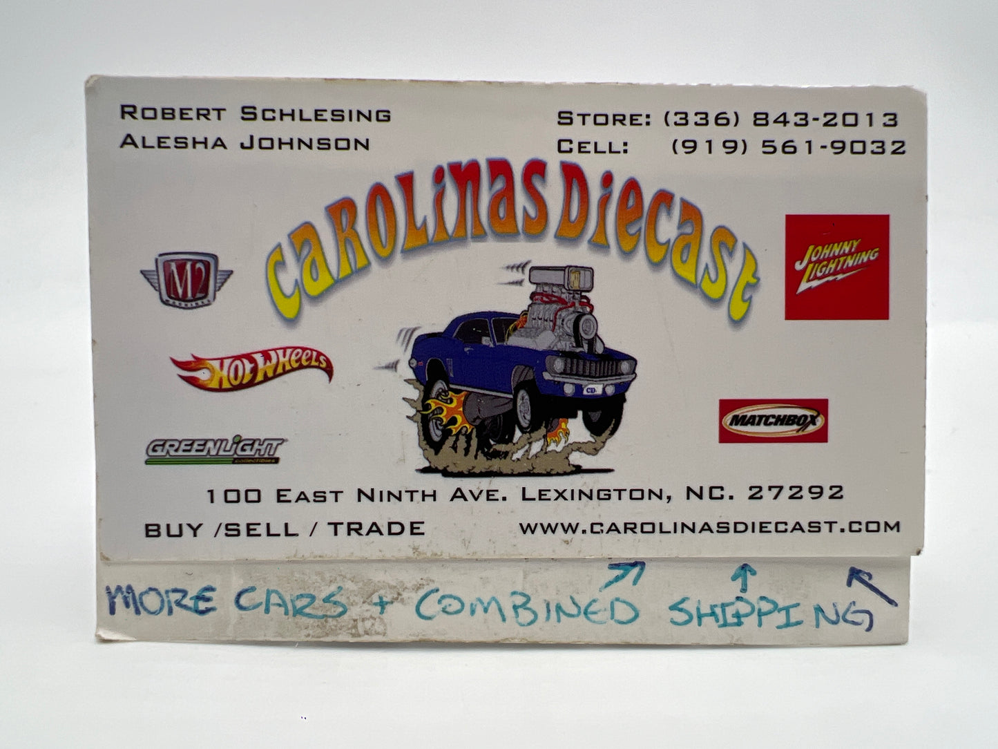 2010 Shelby Collectibles 1/64 10 Car Set Exclusive 1/5000 Loose Shelby Cobra 427 S/C Light Blue/Orange