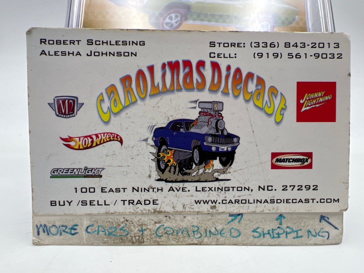 2006 Hot Wheels 6th Annual Collectors Nationals Purple Passion Blue W/Protector