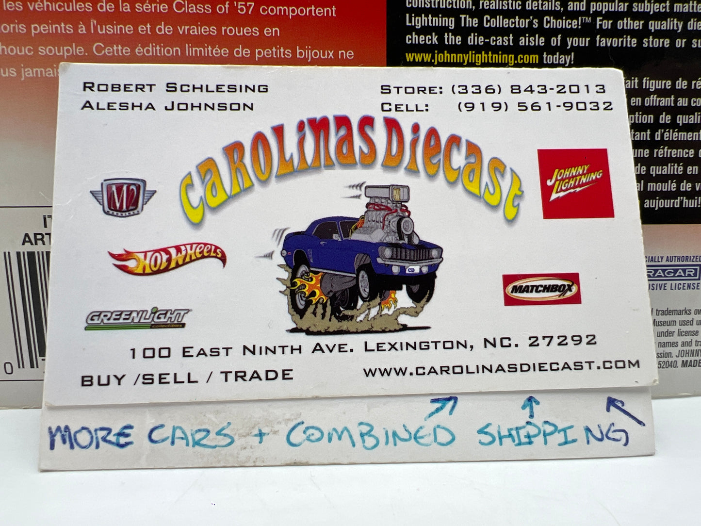 Johnny Lightning Class Of 57 #2 1957 Chevy Nomad Green 218B