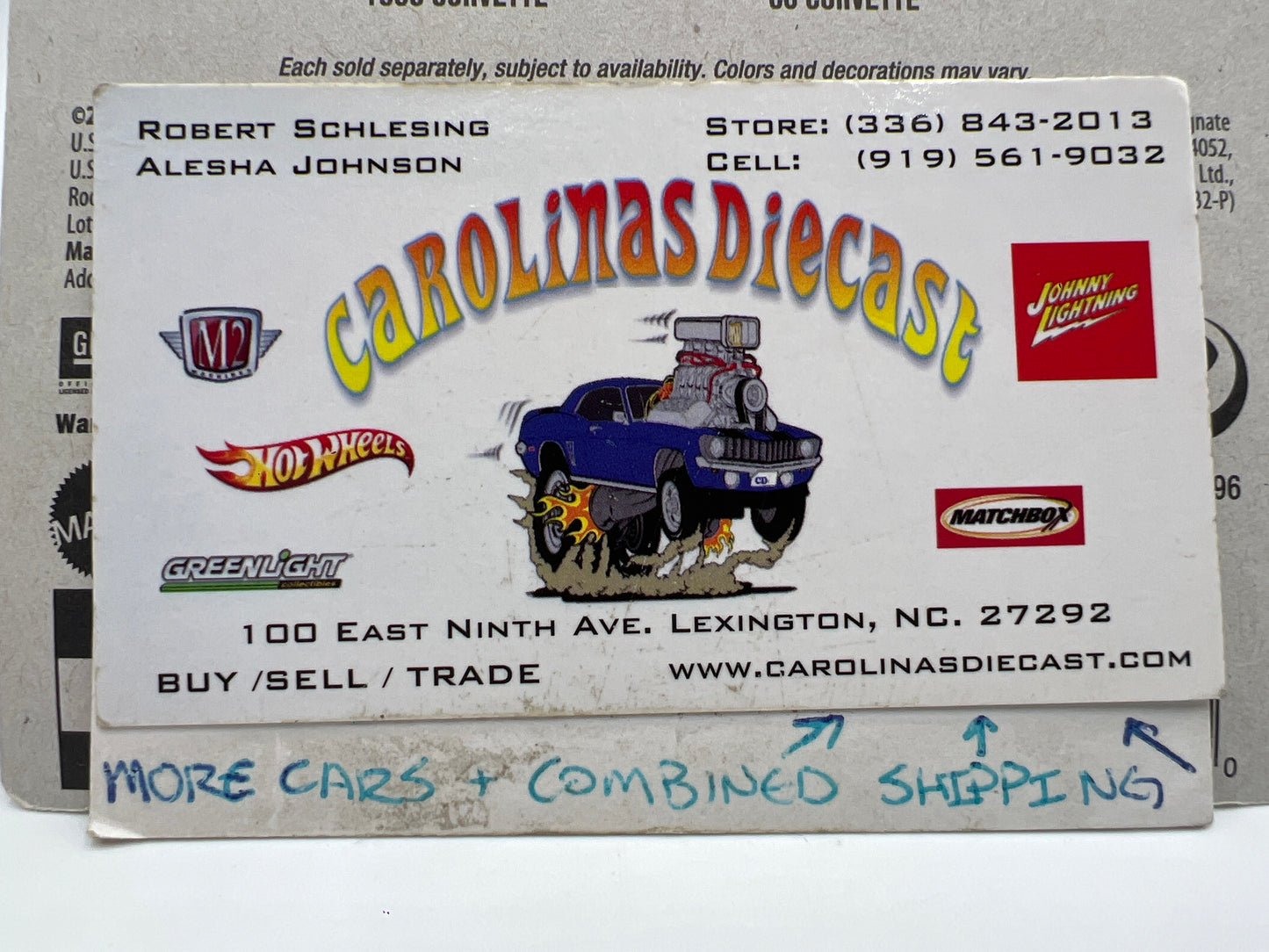 Hot Wheels Corvette 60th Anniversary #1 1958 Corvette Blue 161B