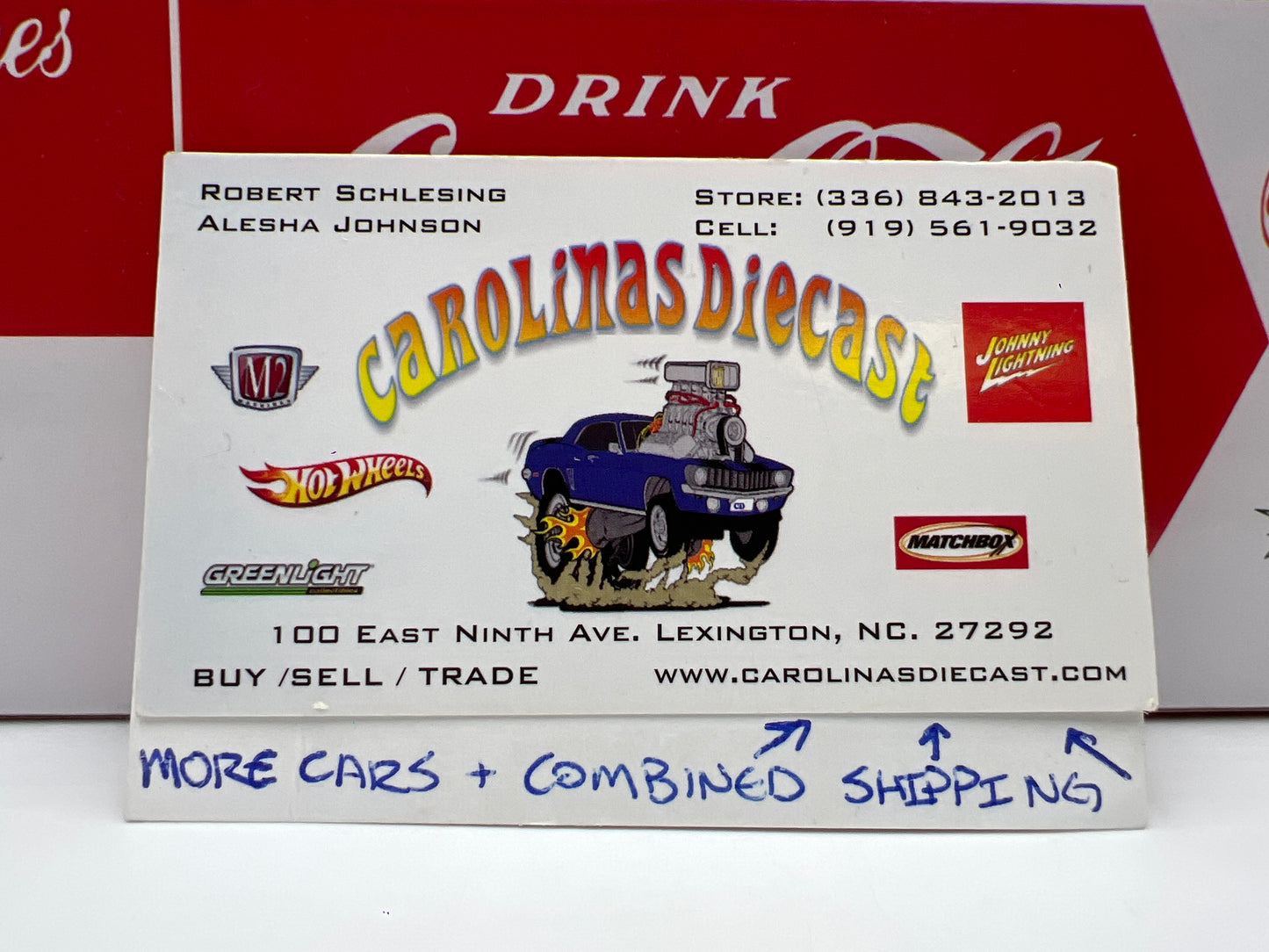 M2 Machines Auto Haulers Coca Cola 1957 Ford C-600 & 1957 Ford Fairlane 500 50B01