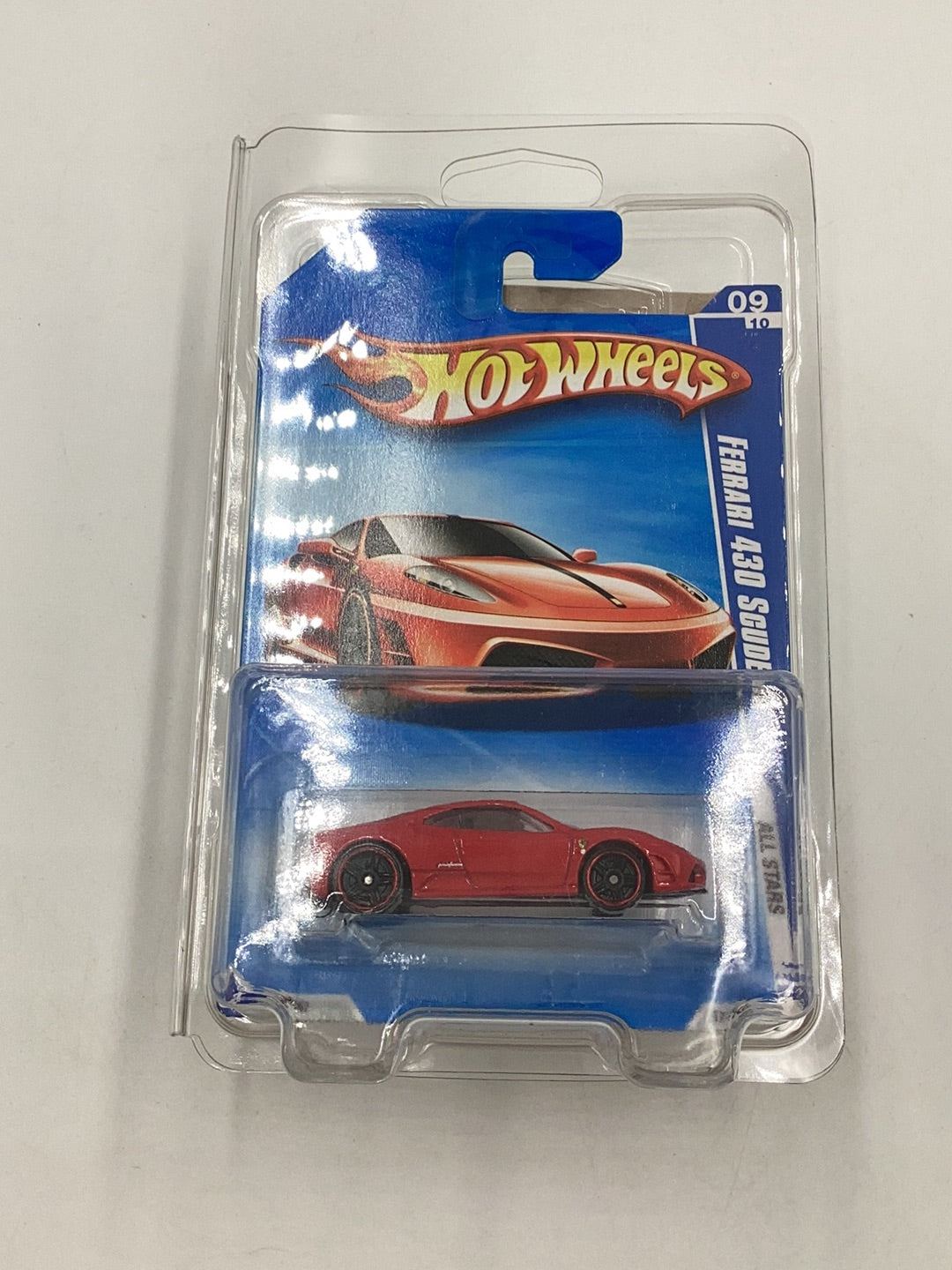 2010 Hot Wheels #127 Ferrari 430 Scuderia walmart exclusive red