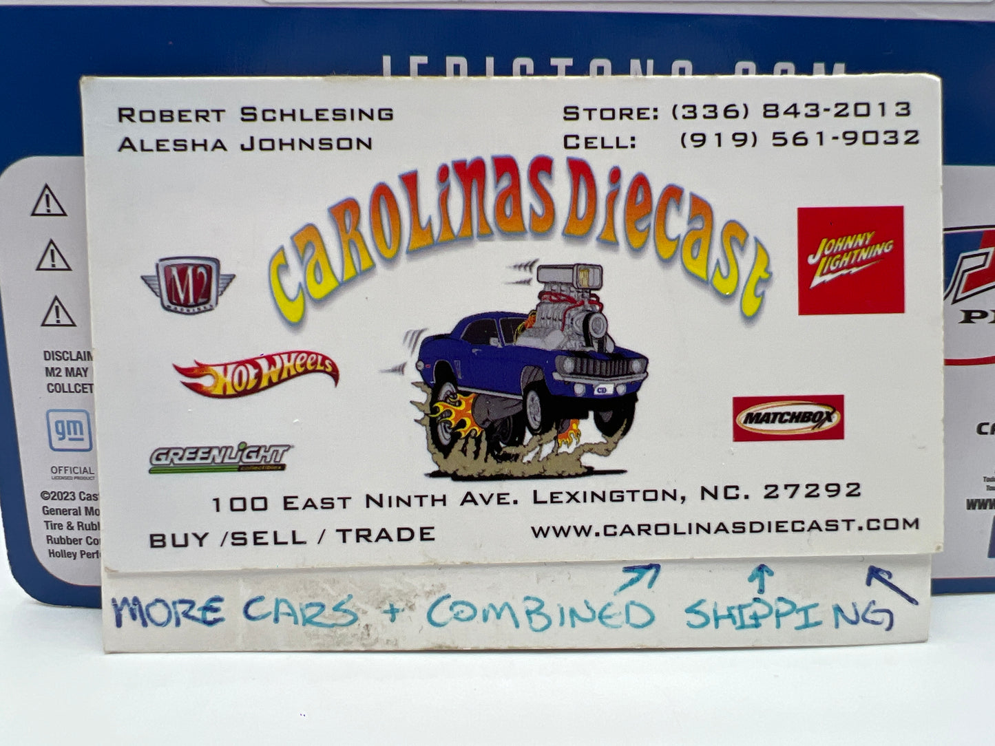 M2 Machines Auto-Drivers 1969 Chevrolet Camaro SS/RS Blue JE Pistons R94 192D