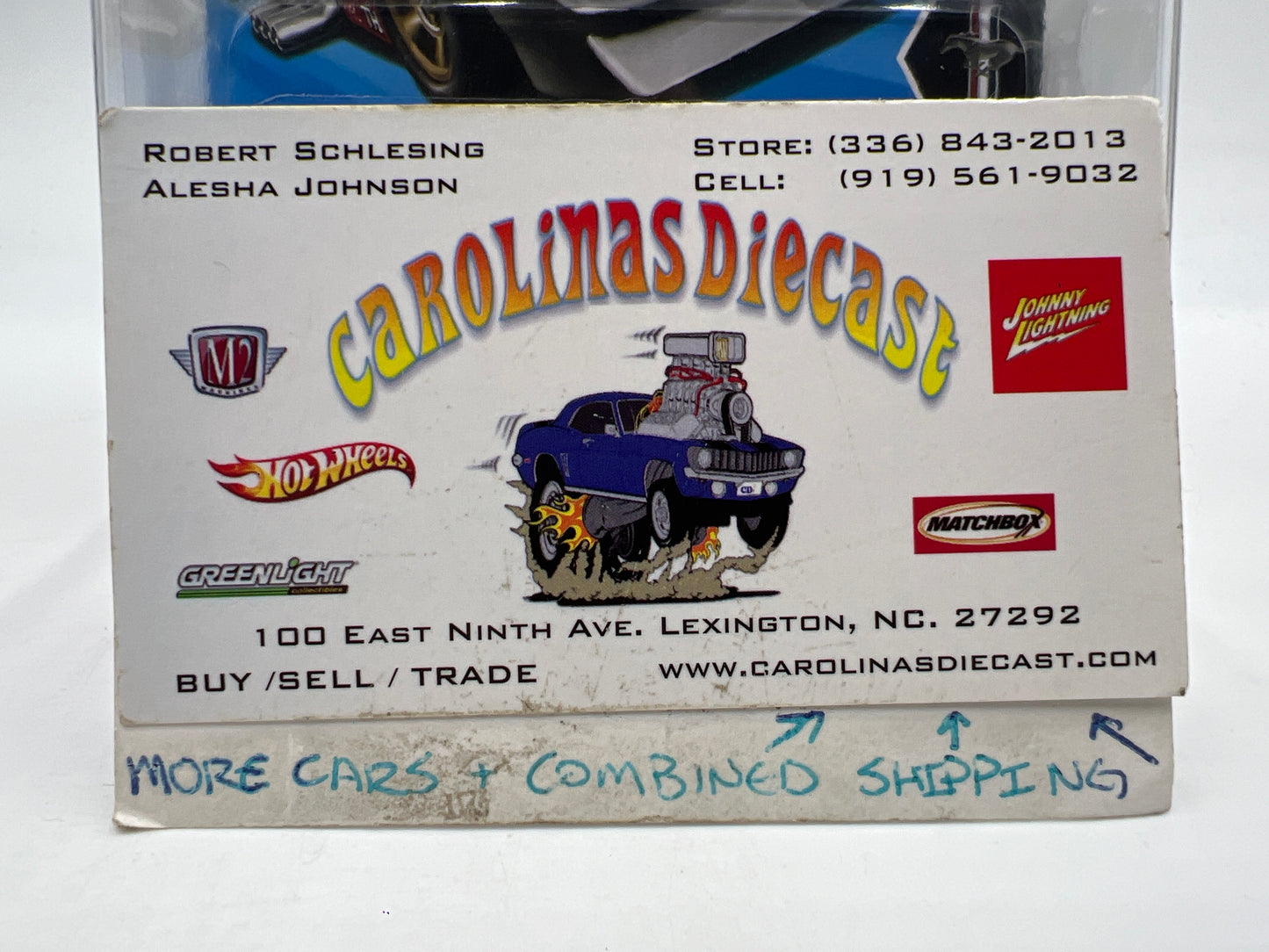 2025 Hot Wheels Super Treasure Hunt #175 71 Mustang Funny Car Red W/Protector