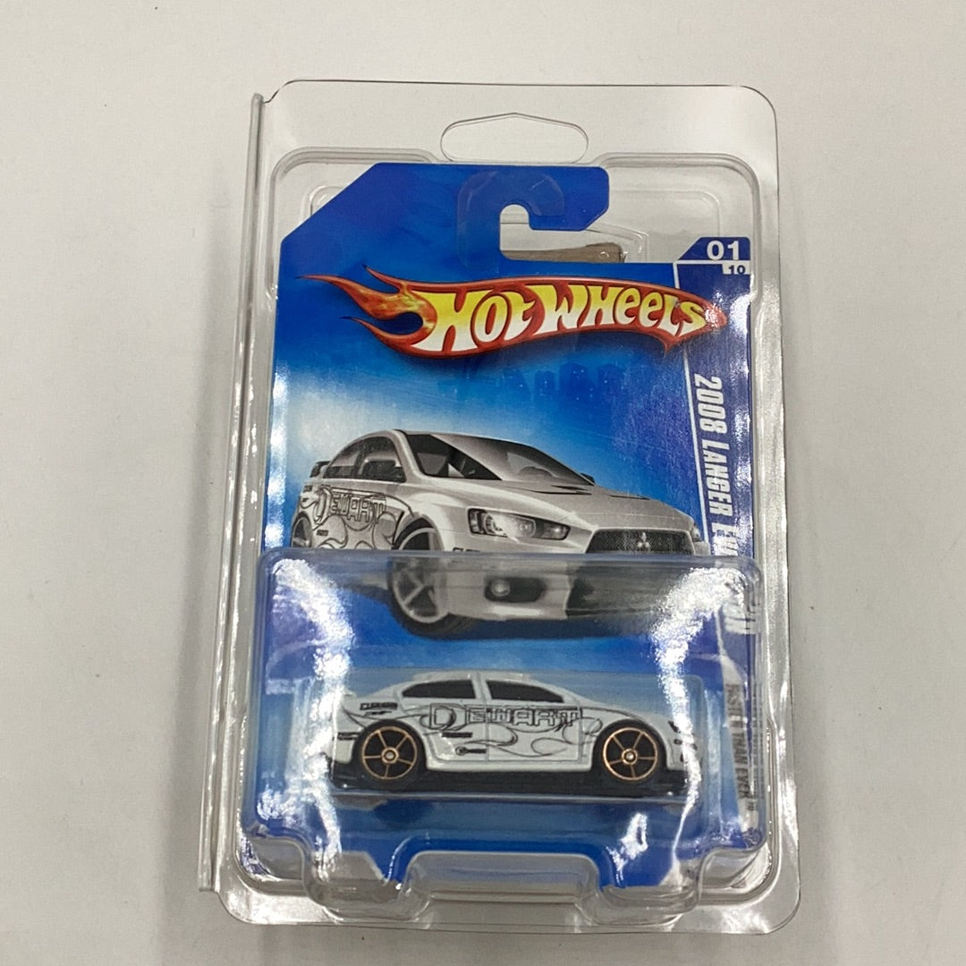 2009 Hot wheels #127 2008 Lancer Evolution Walmart exclusive FTE