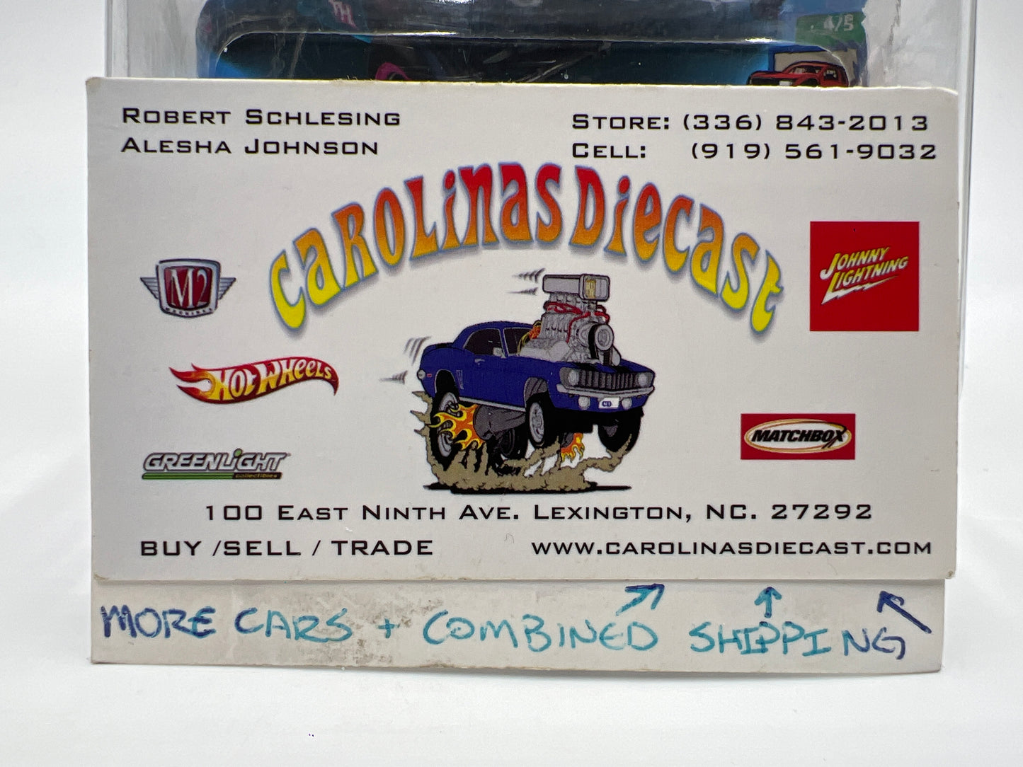 2024 Hot Wheels Super Treasure Hunt #153 Volvo P1800 Gasser Blue W/Protector