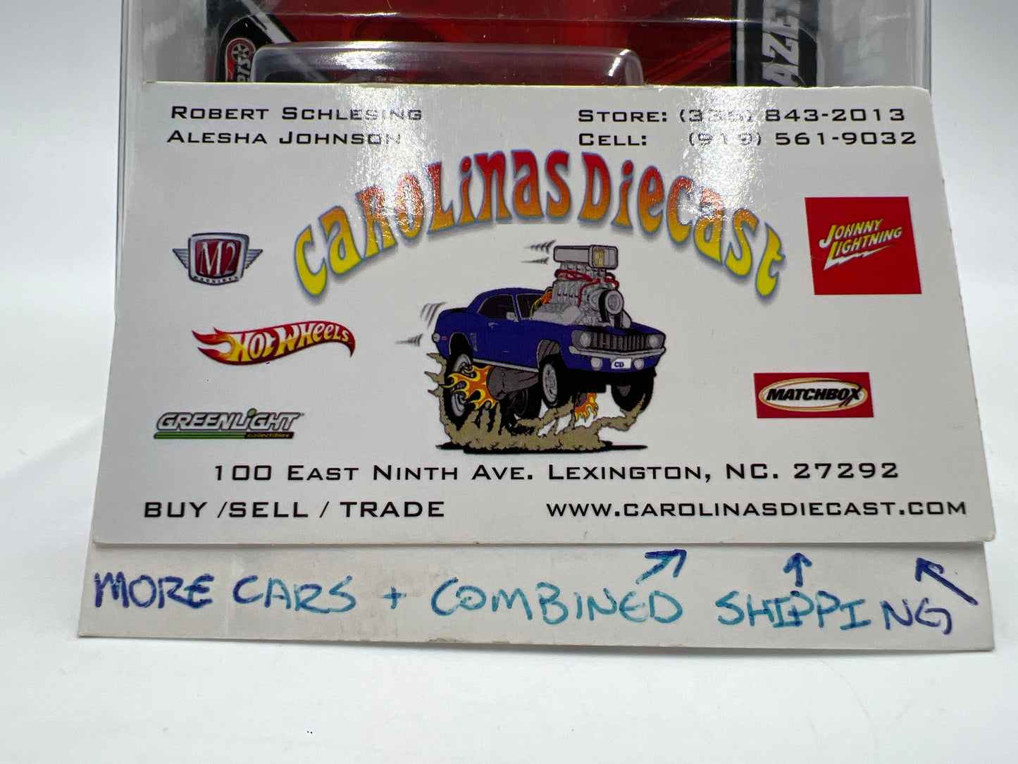 Hot Wheels Premium Garage GM Series #5 70 Chevy Blazer Silver/Blue W/Protector