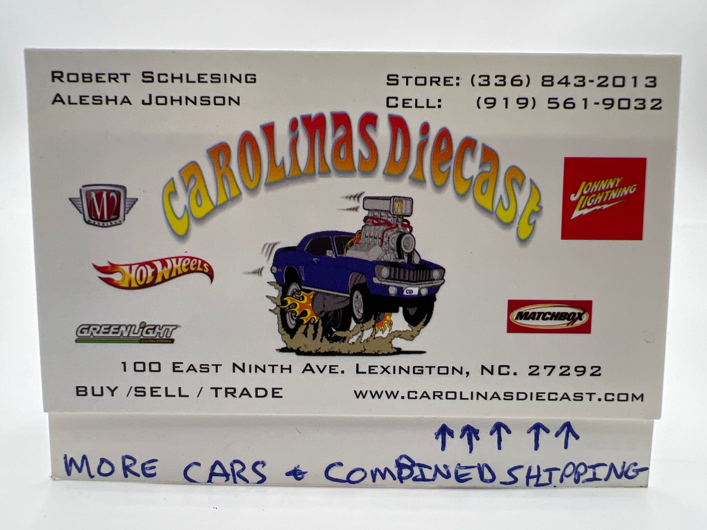 Hot Wheels 1/64 Indy 500 Oval Gulf Blue Loose