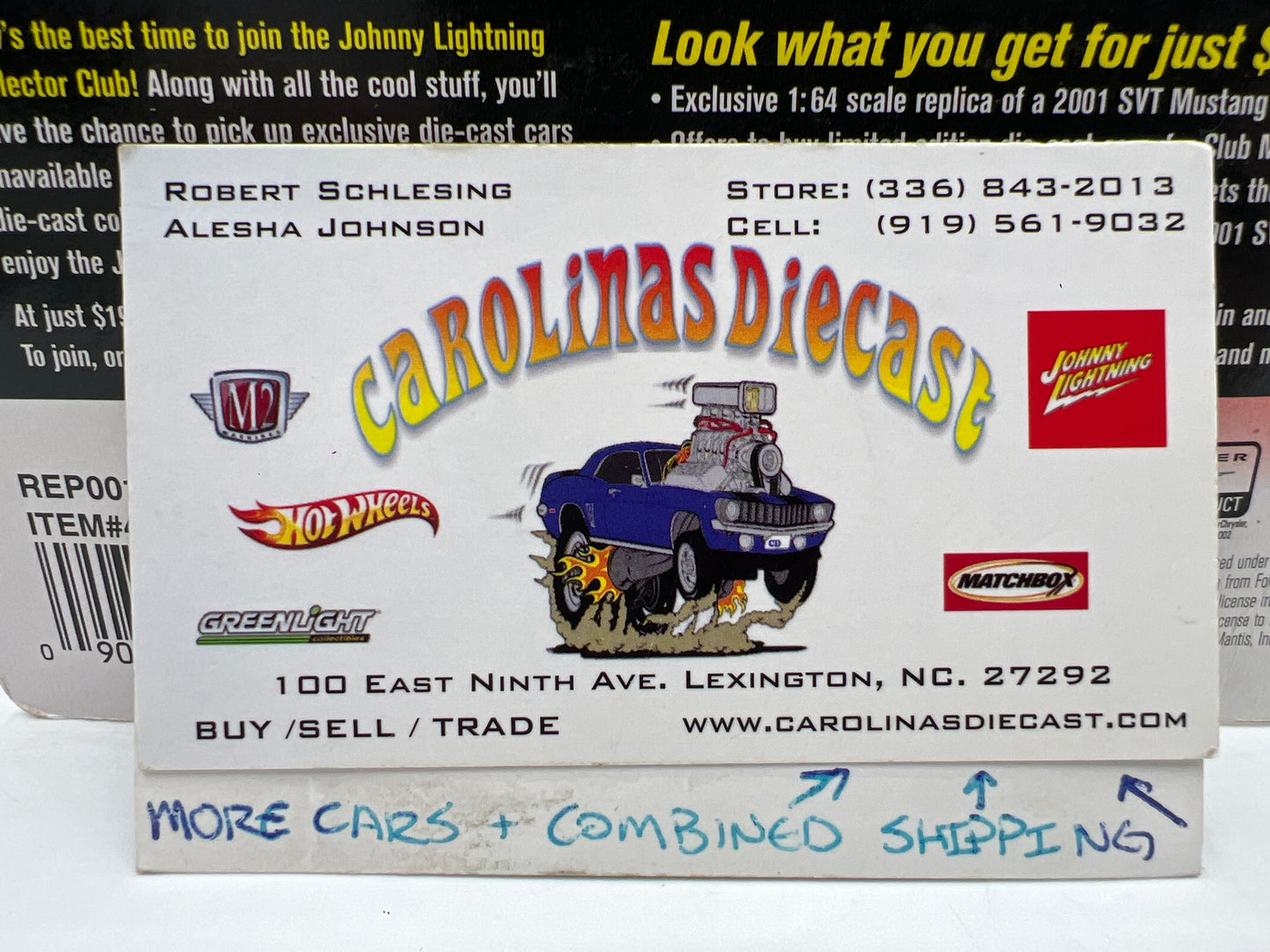 Johnny Lightning Ragtops 1971 Plymouth Hemi Cuda Purple Bad Card 228G