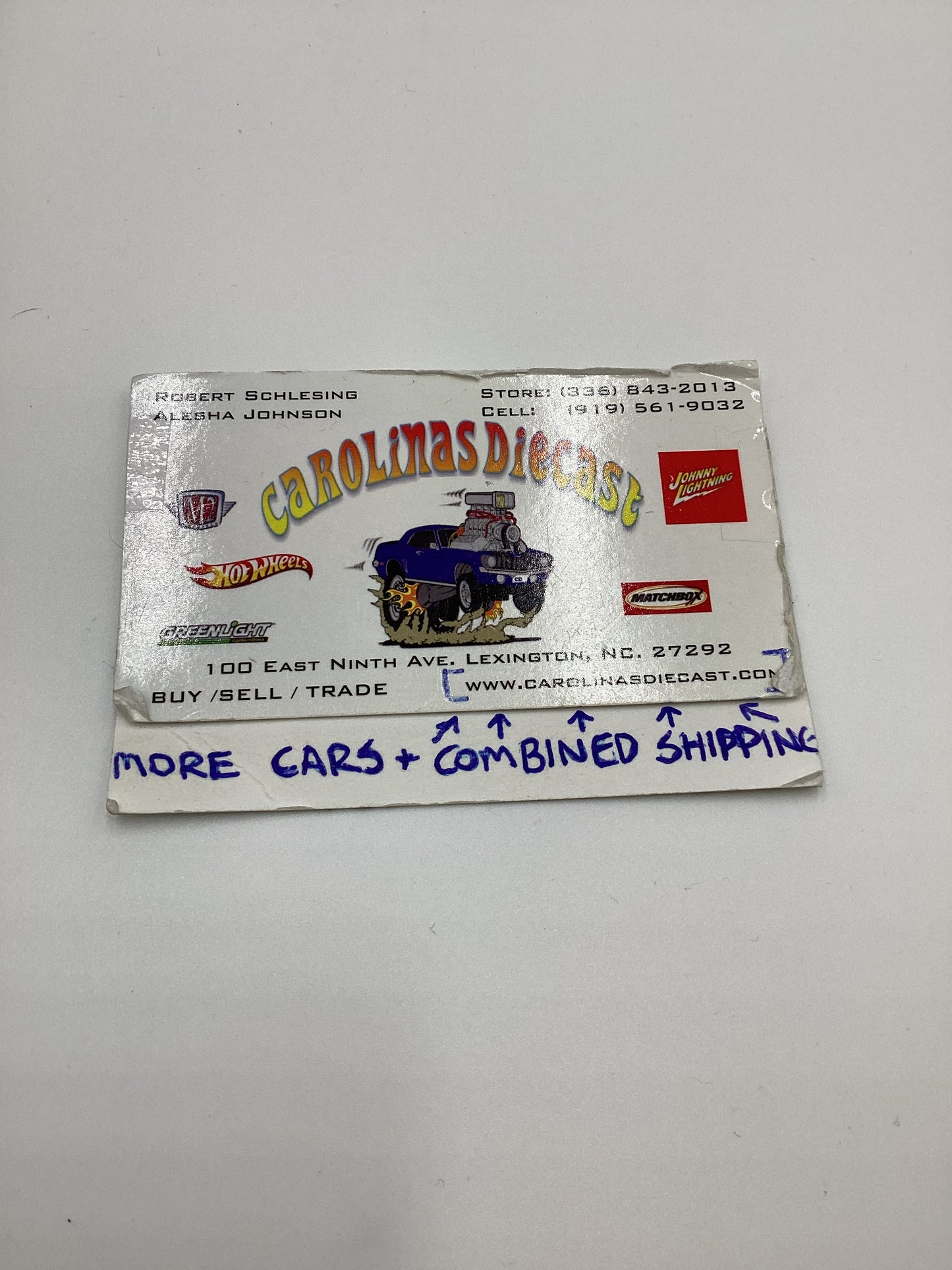 2016 Hot Wheels #95 66 Ford 427 Fairlane Black Target Snowflake Card 239D