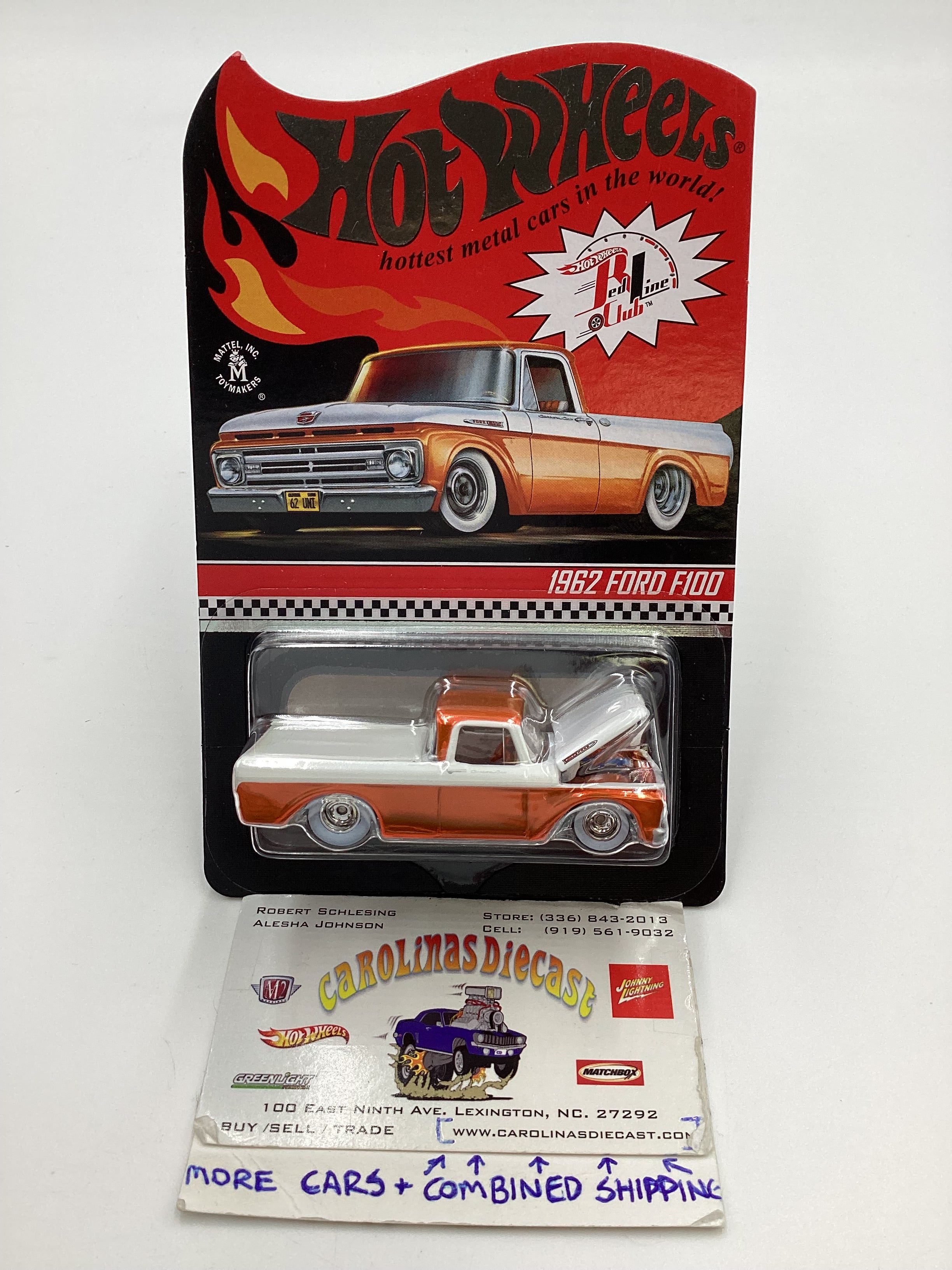 1962 factory Ford F100 RLC, 05585/25000