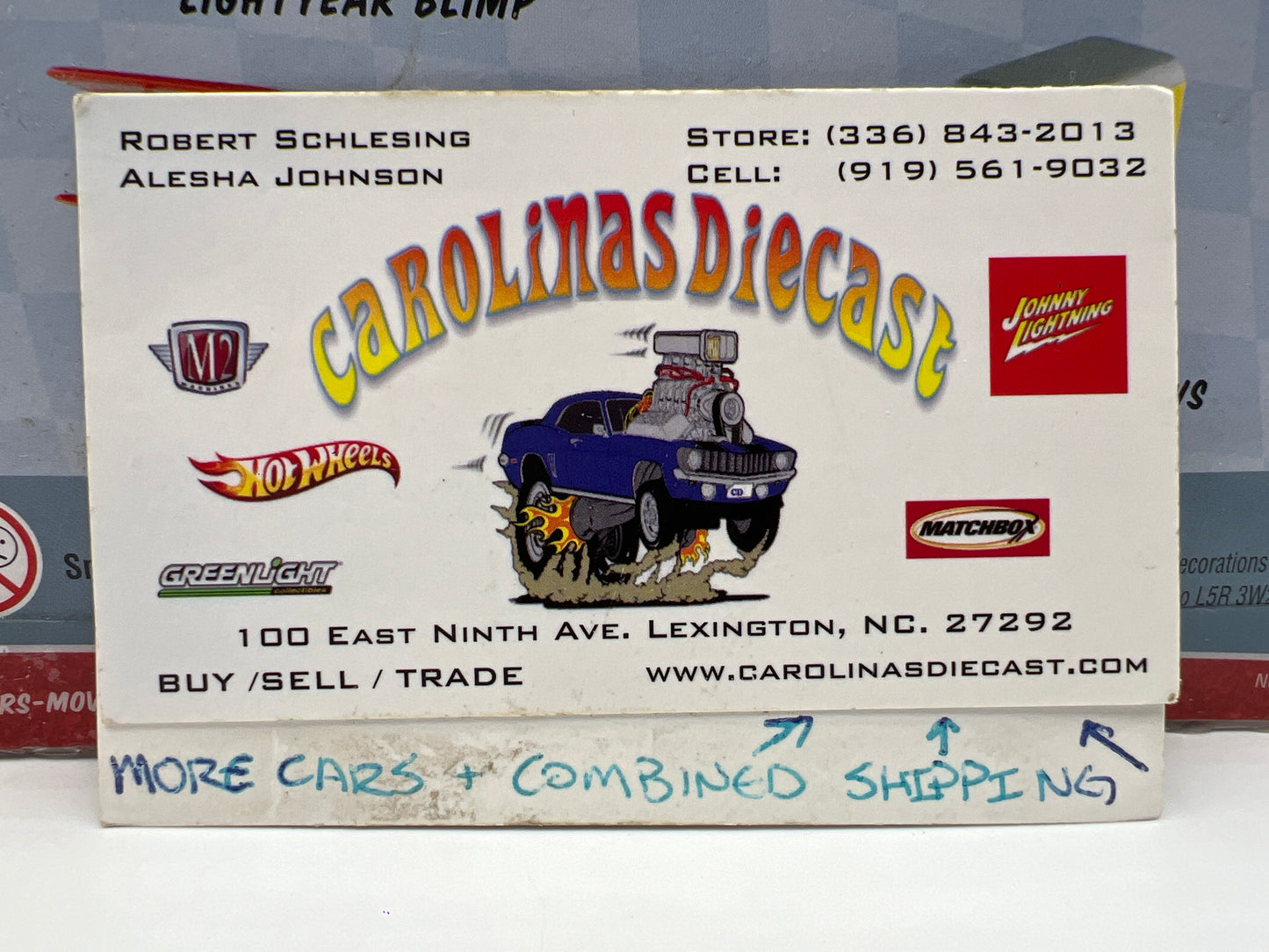 Disney Pixar The World Of Cars Race O Rama #10 Mega Size Gray Semi Dinoco 141F